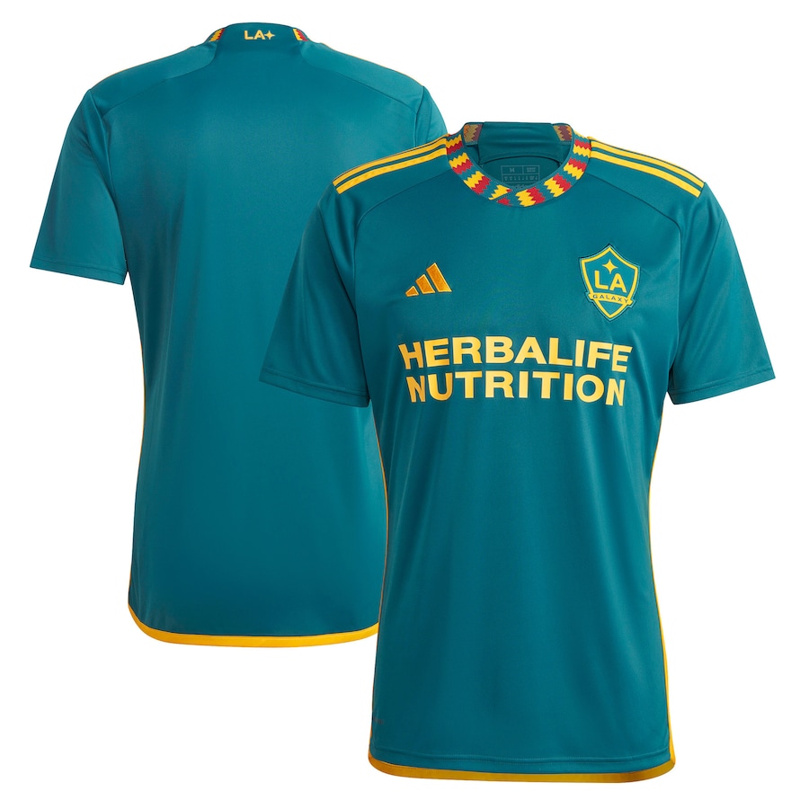 Men's LA Galaxy adidas Green 2023 LA Kit Replica Jersey - Jersey