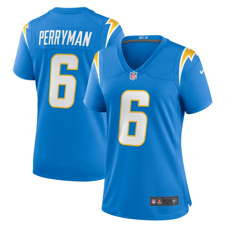Women's Los Angeles Chargers Denzel Perryman Nike Powder Blue Game Jersey - Jersey