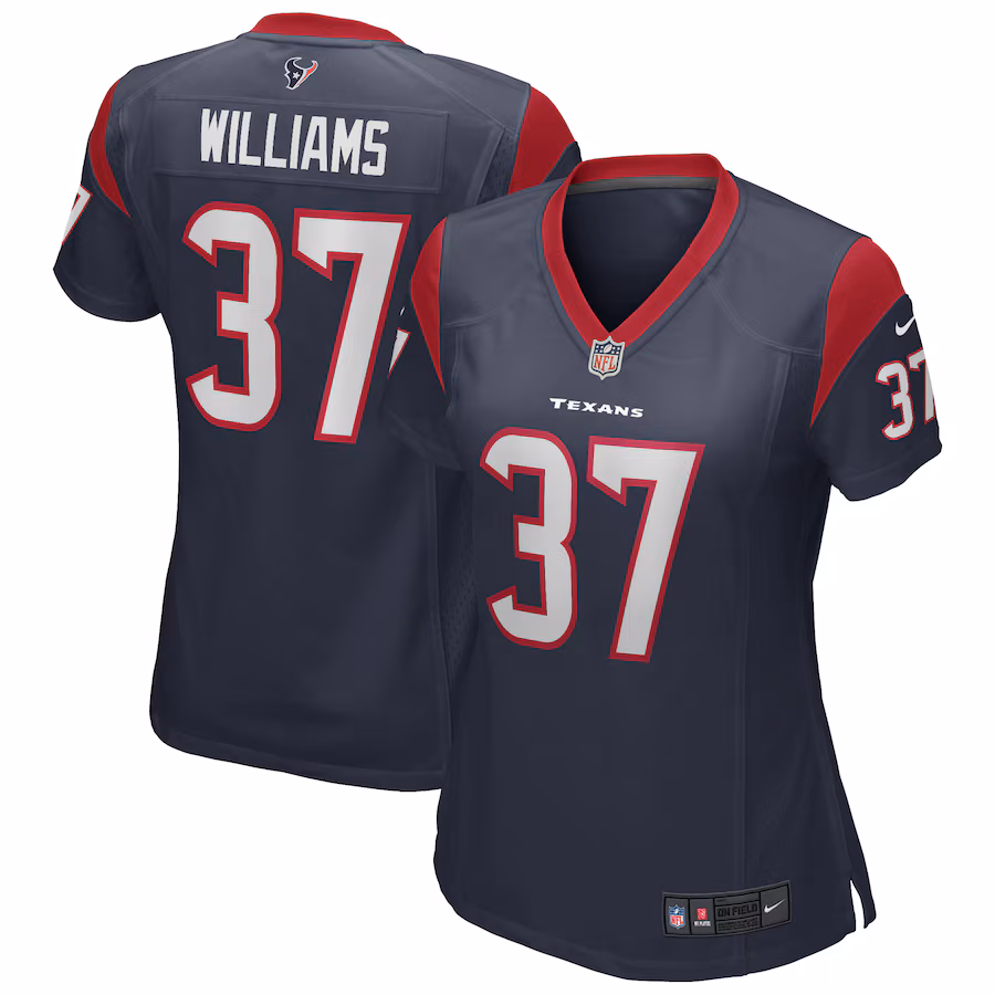 Women's Houston Texans Domanick Williams Nike Navy Game Retired Player Jersey - Jersey