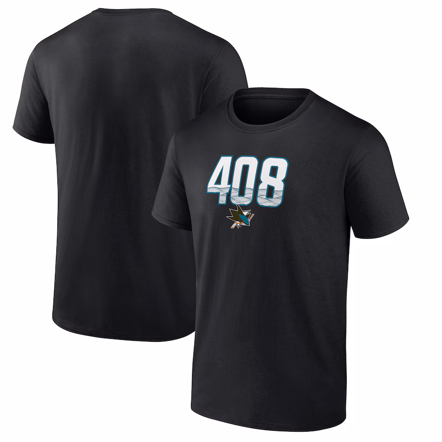 Men's San Jose Sharks Black Native T-Shirt - Jersey