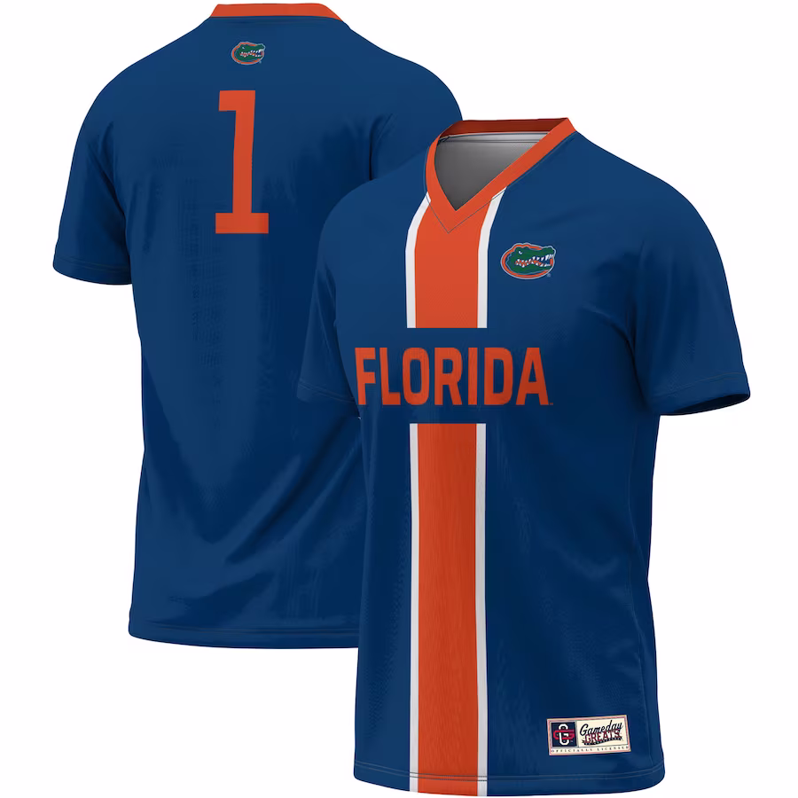 #1 Florida Gators ProSphere Unisex Lightweight Soccer Jersey - Royal - Jersey
