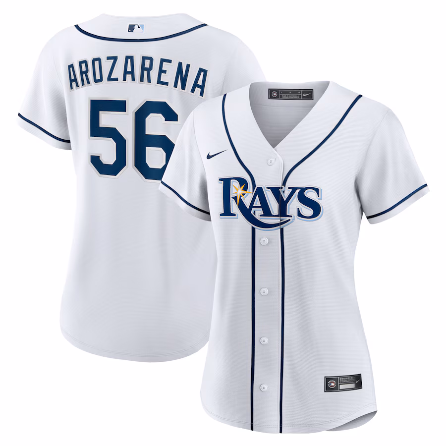 Women's Tampa Bay Rays Randy Arozarena Nike White Home Replica Player Jersey - Jersey