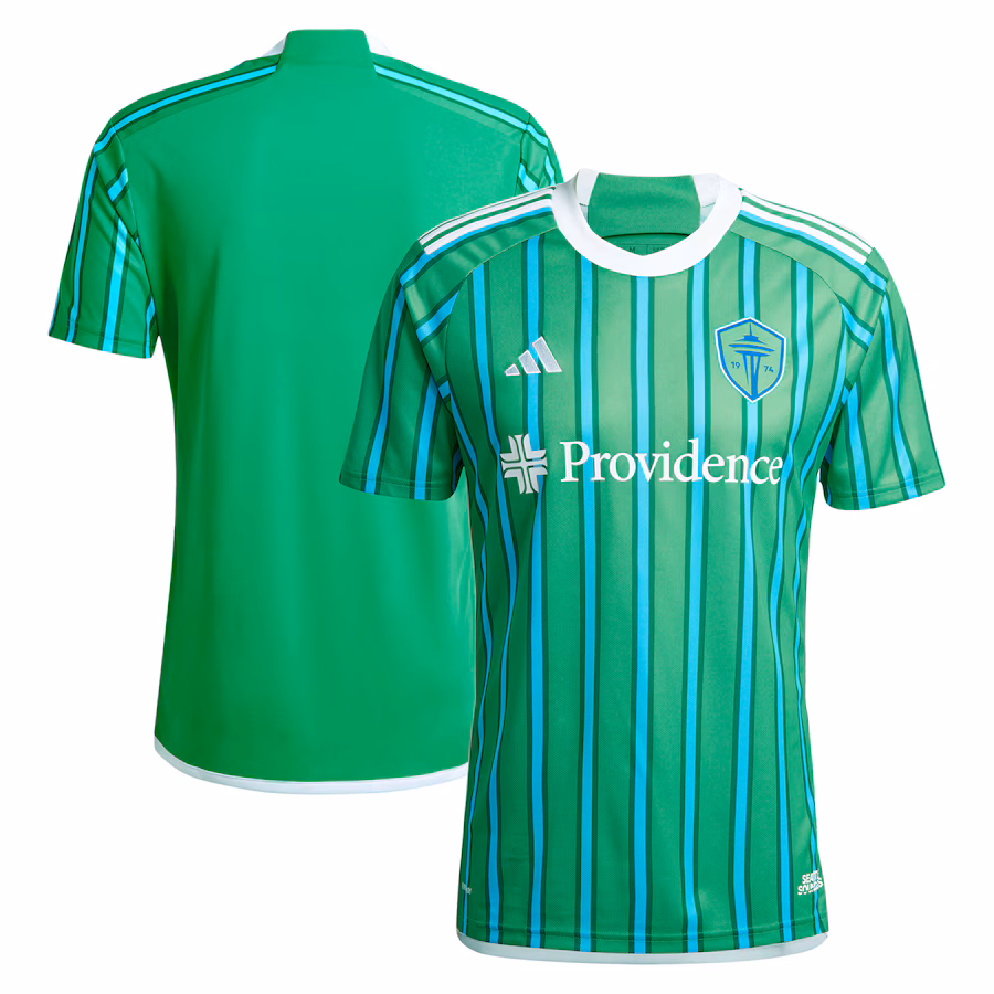 Men's Seattle Sounders FC  adidas Green 2024 The Anniversary Kit Replica Jersey - Jersey