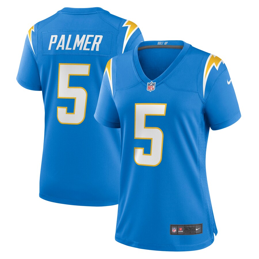 Women's Los Angeles Chargers Joshua Palmer Nike Powder Blue Game Player Jersey - Jersey