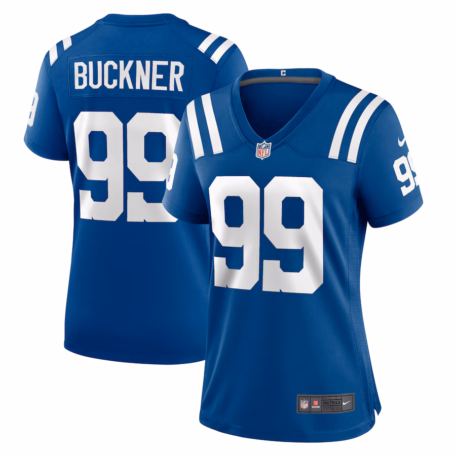 Women's Indianapolis Colts DeForest Buckner Nike Royal Nike Game Jersey - Jersey