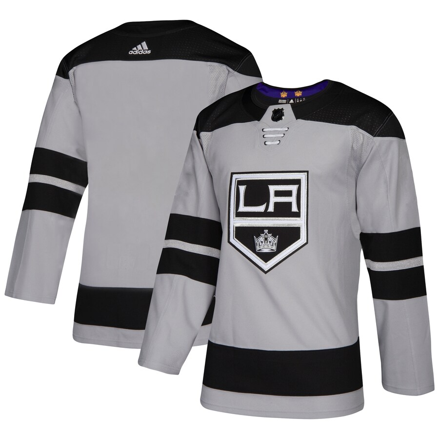 Men's Los Angeles Kings adidas Gray Alternate Authentic Jersey - Jersey