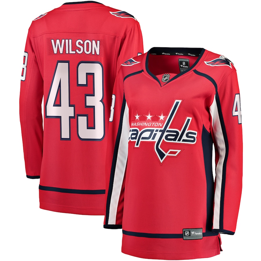 Women's Washington Capitals Tom Wilson Fanatics Red Breakaway Player Jersey - Jersey