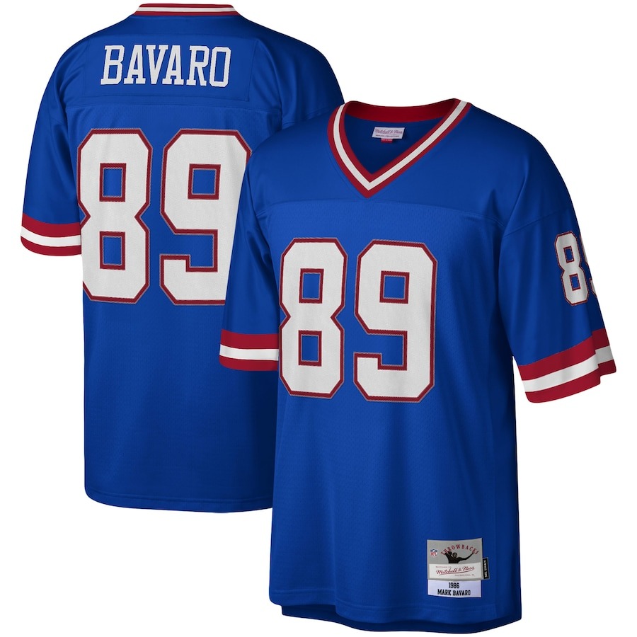 Men's New York Giants Mark Bavaro Mitchell & Ness Royal Legacy Replica Jersey - Jersey