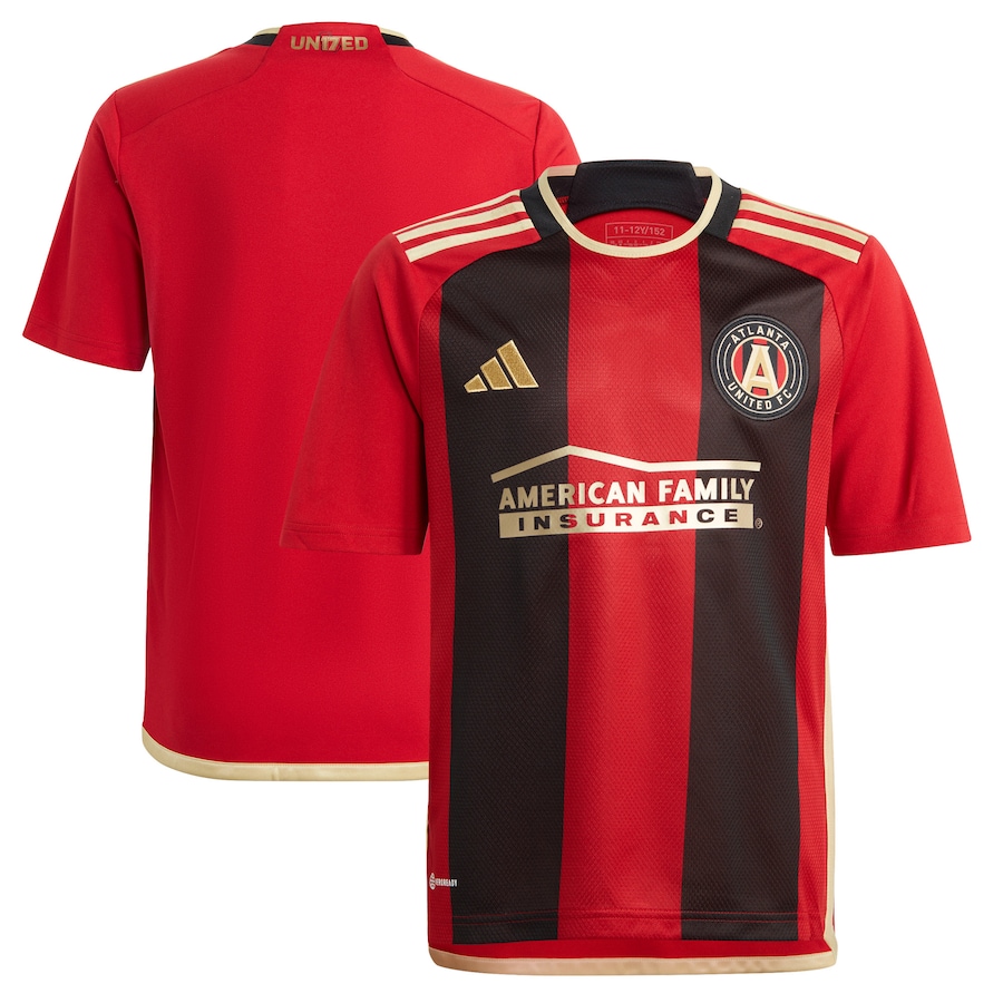 Youth Atlanta United FC adidas Black 2023 The 17s' Kit Replica Jersey - Jersey