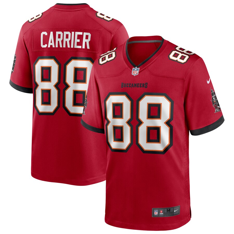 Men's Tampa Bay Buccaneers Mark Carrier Nike Red Game Retired Player Jersey - Jersey