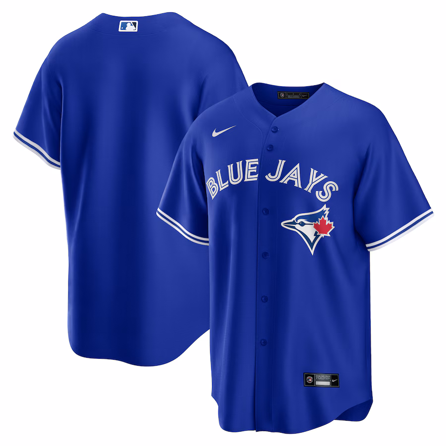 Men's Toronto Blue Jays  Nike Royal Big & Tall Alternate Replica Team Jersey - Jersey