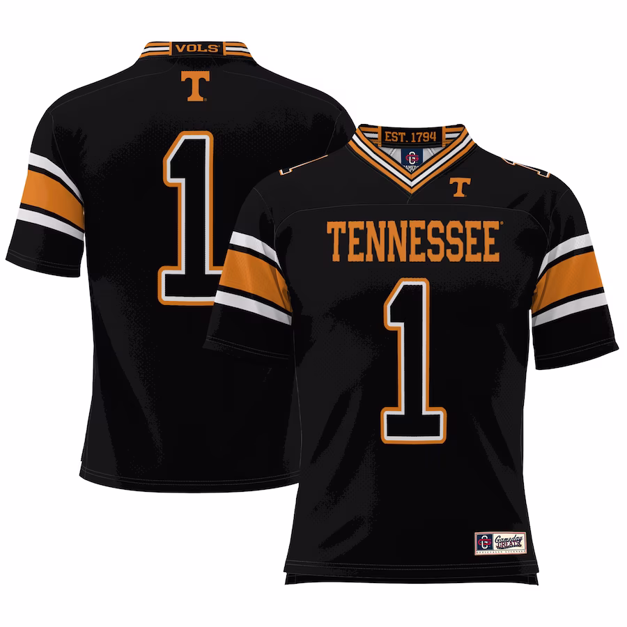 #1 Tennessee Volunteers GameDay Greats Football Jersey - Cardinal - Jersey