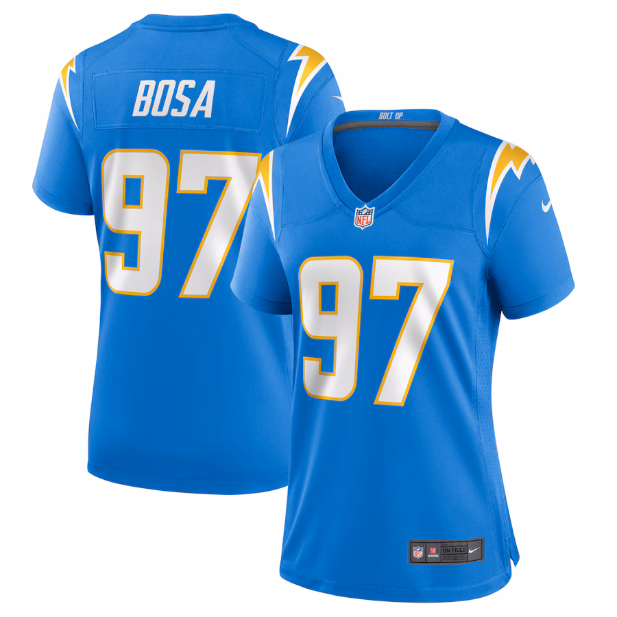 Women's Los Angeles Chargers Joey Bosa Nike Powder Blue Game Jersey - Jersey