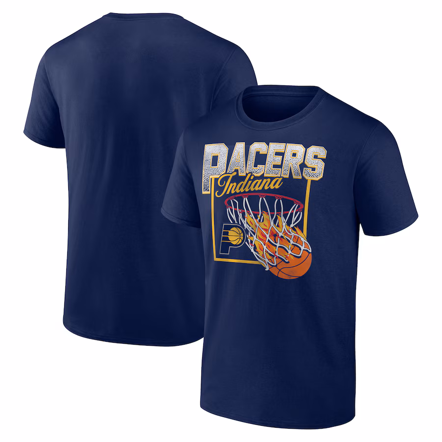 Men's Indiana Pacers Navy Alley Oop T-Shirt - Jersey