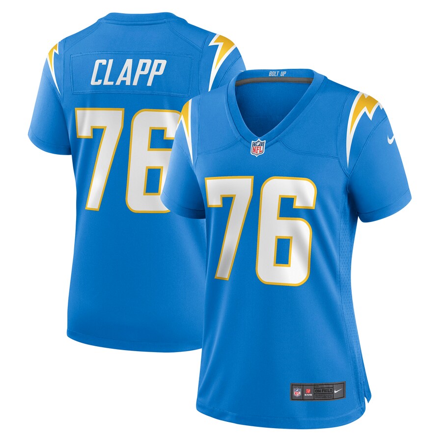 Women's Los Angeles Chargers Will Clapp Nike Powder Blue Game Jersey - Jersey