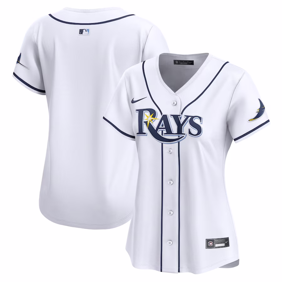 Women's Tampa Bay Rays Nike White Home Limited Jersey - Jersey