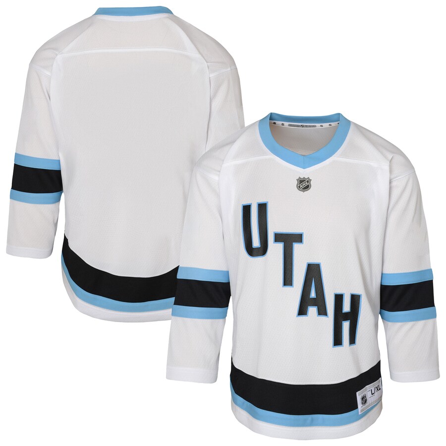 Youth Utah Hockey Club White Replica Jersey - Jersey