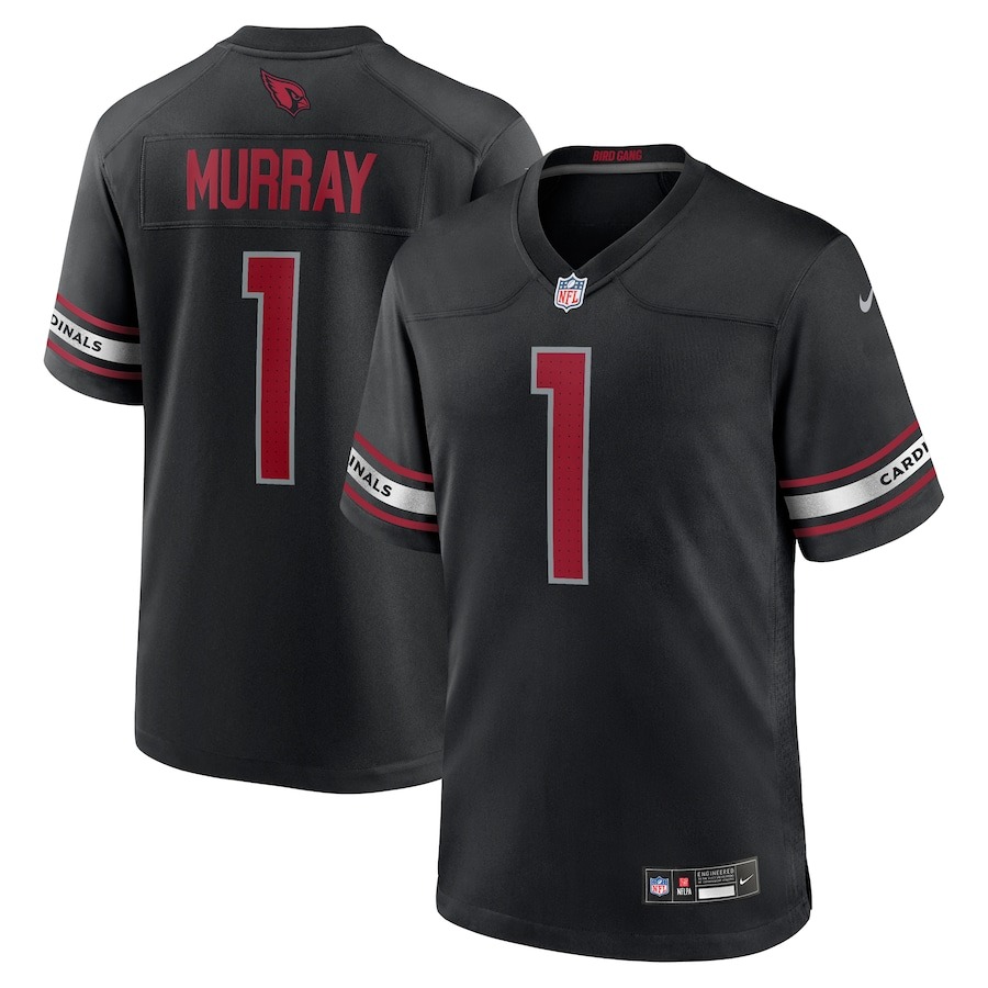Men's Arizona Cardinals Kyler Murray Nike Black Game Jersey - Jersey