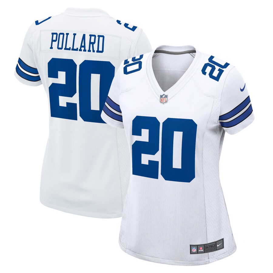 Women's Dallas Cowboys Tony Pollard Nike White Game Player Jersey - Jersey