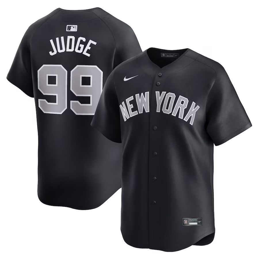 Men's New York Yankees Aaron Judge Nike Navy Alternate Limited Player Jersey - Jersey