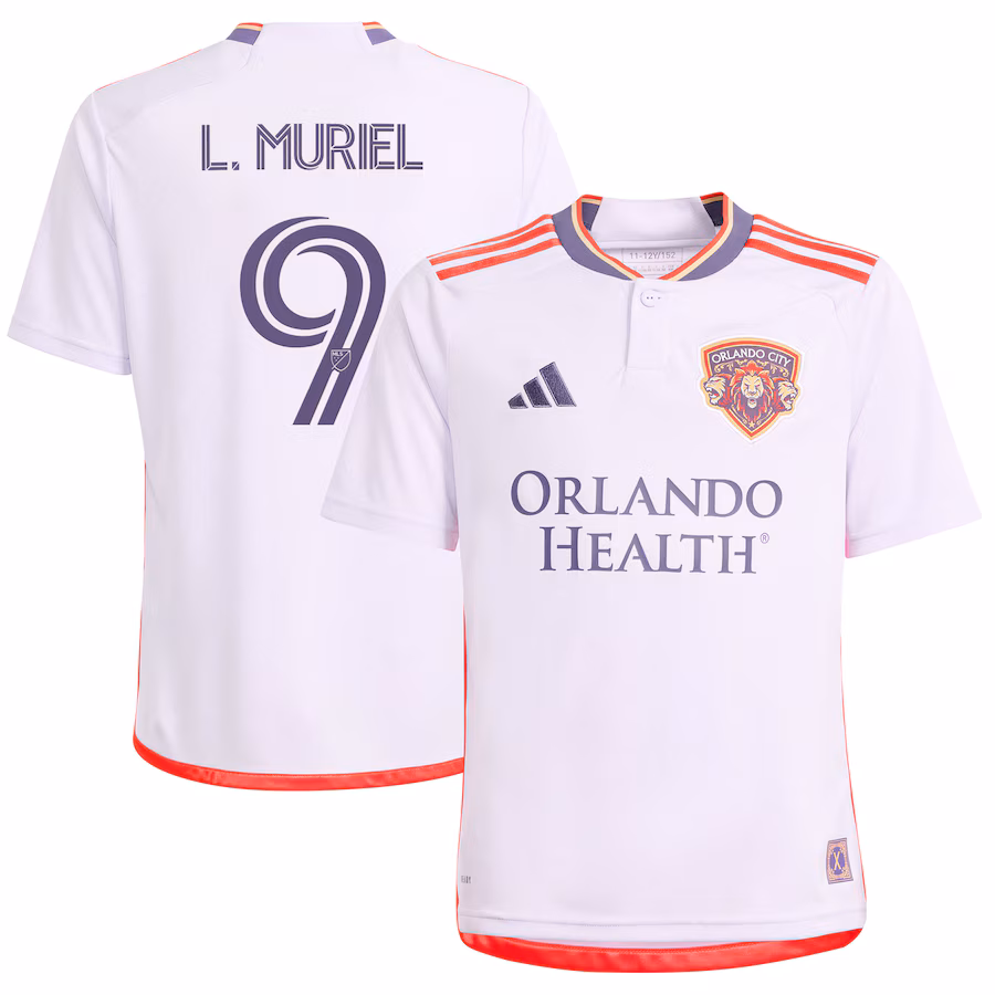 Youth Orlando City SC Luis Muriel adidas Purple 2024 Legacy Kit Replica Player Jersey - Jersey