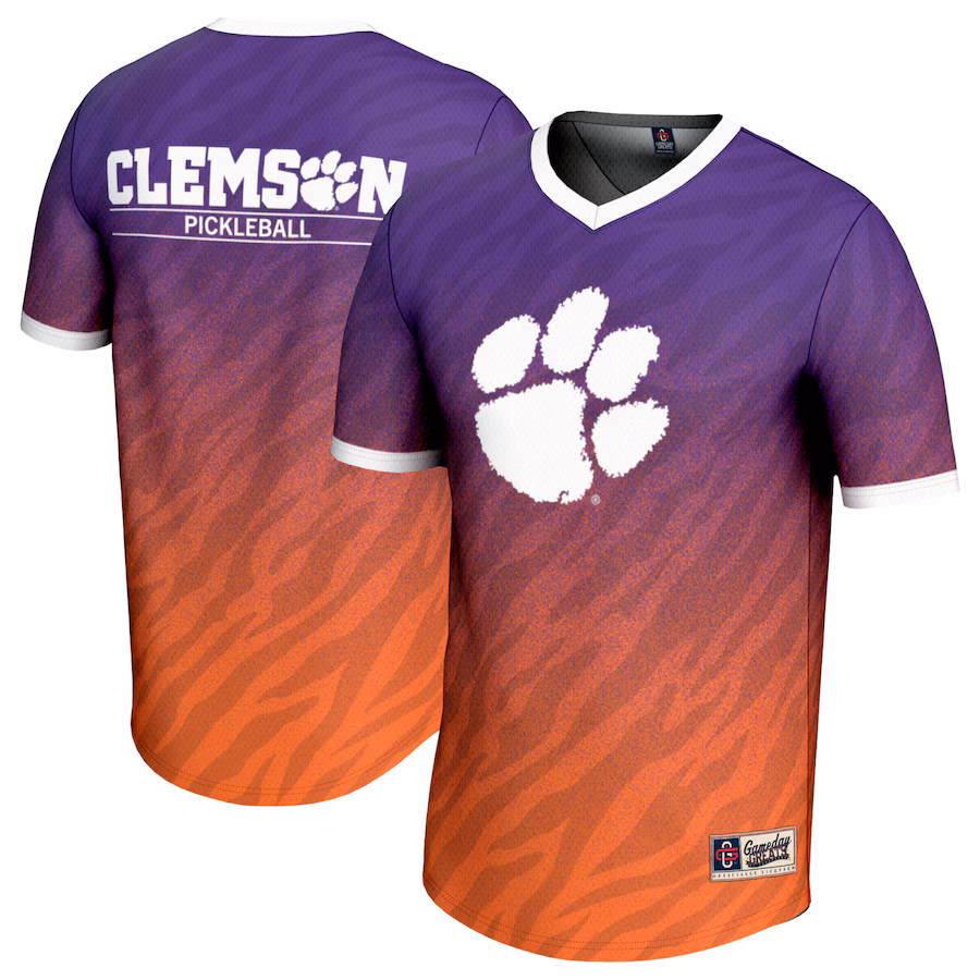 Clemson Tigers GameDay Greats Youth Lightweight Pickleball Jersey - Purple - Jersey
