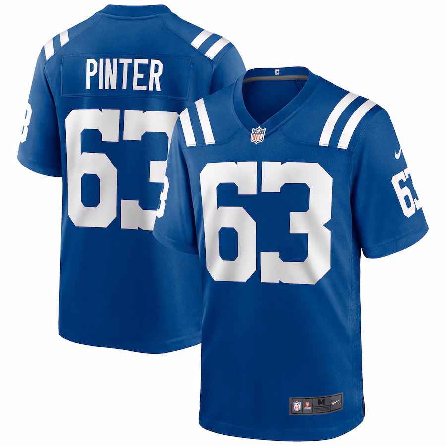 Men's Indianapolis Colts Danny Pinter Nike Royal Game Jersey - Jersey