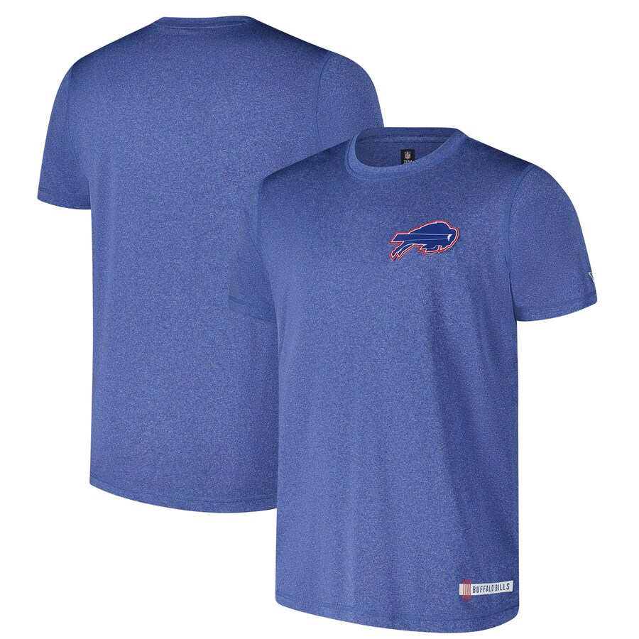 Men's Buffalo Bills New Era Heather Royal 2024 NFL Training Camp T-Shirt - Jersey