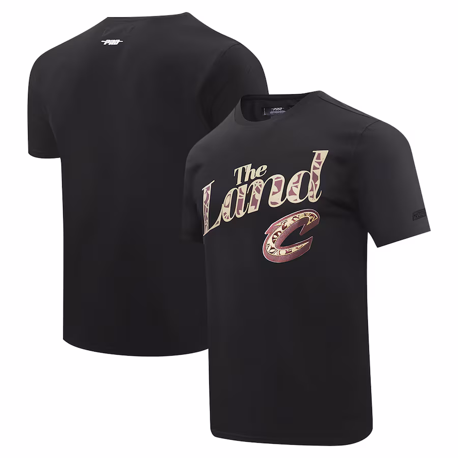 Men's Cleveland Cavaliers Pro Standard Black 2023 City Edition T-Shirt - Jersey