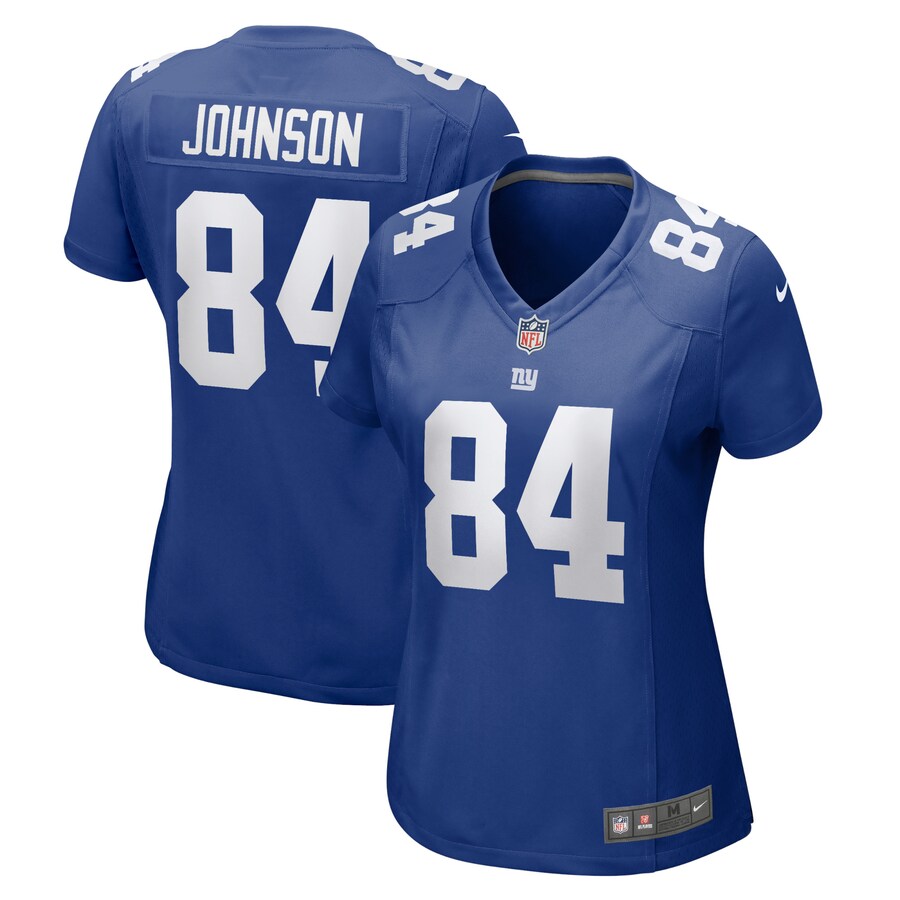 Women's New York Giants Marcus Johnson Nike Royal Home Game Player Jersey - Jersey