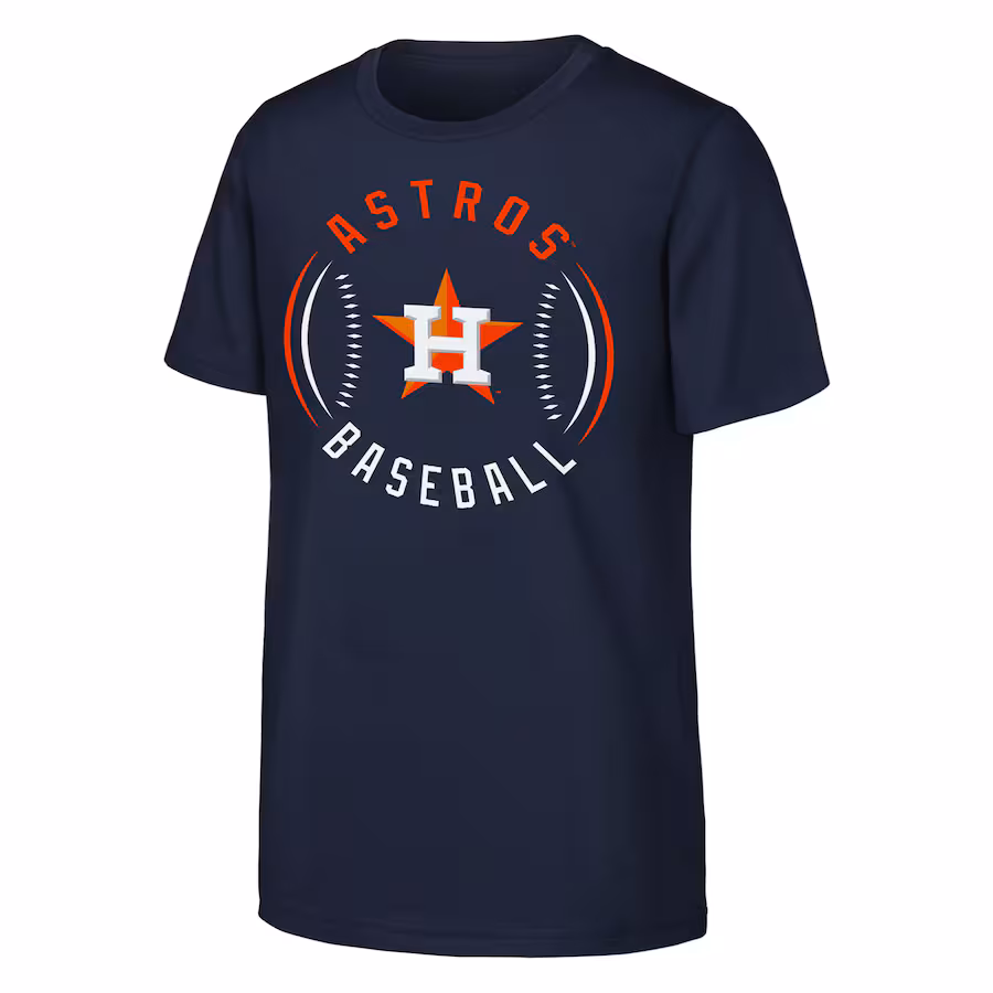 Youth Houston Astros Navy Golden Glove T-Shirt - Jersey