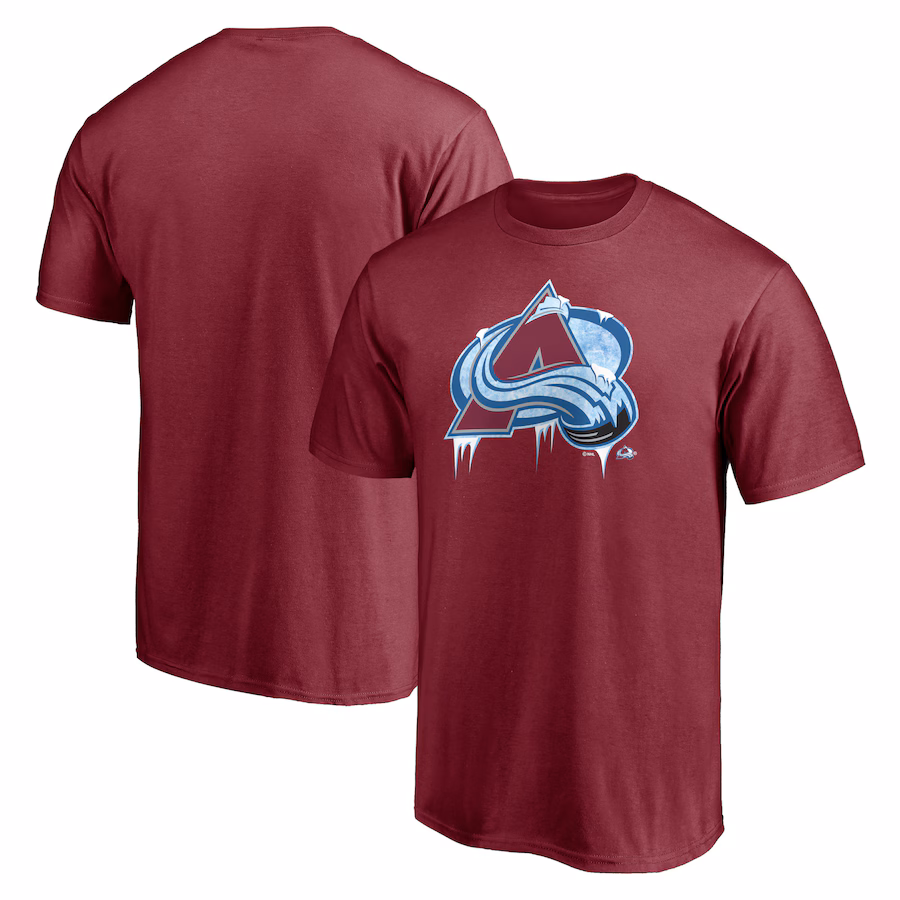Men's Colorado Avalanche Burgundy Core Hometown T-Shirt - Jersey