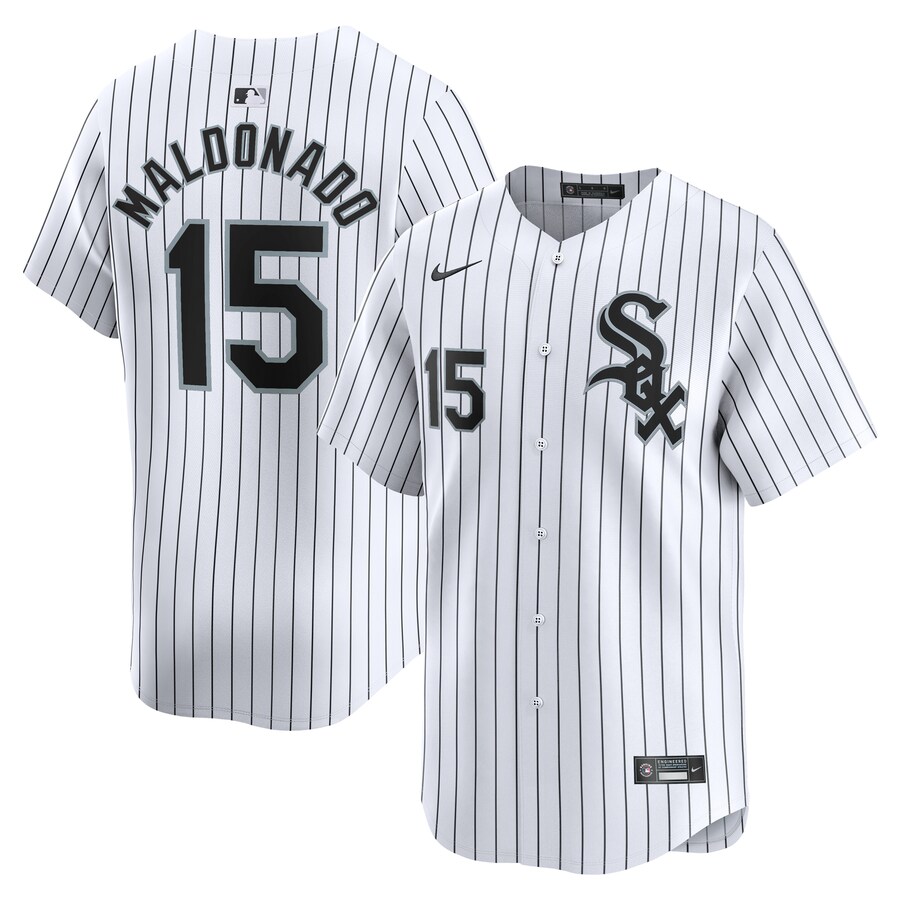 Men's Chicago White Sox Martín Maldonado Nike White Home Limited Player Jersey - Jersey