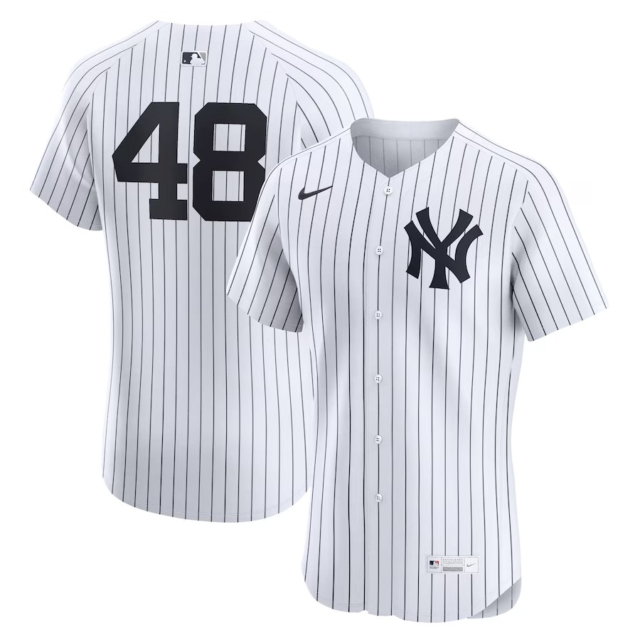 Men's New York Yankees Paul Goldschmidt Nike White Home Elite Player Jersey - Jersey