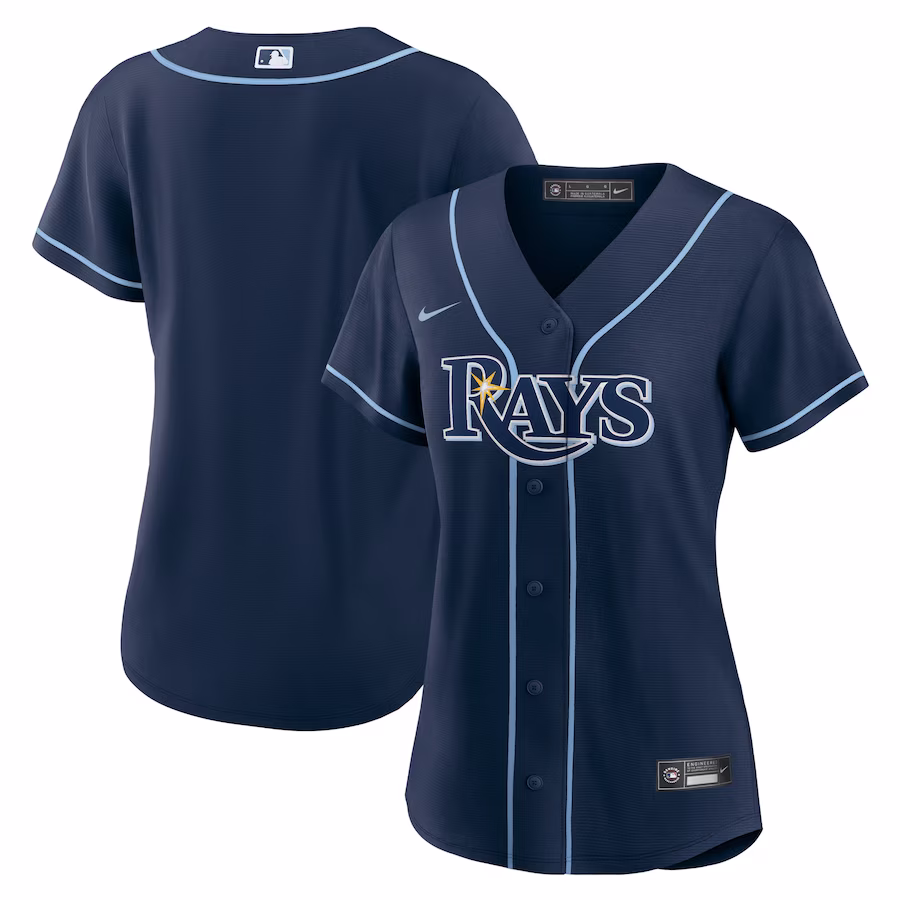 Women's Tampa Bay Rays Nike Navy Alternate Replica Team Jersey - Jersey