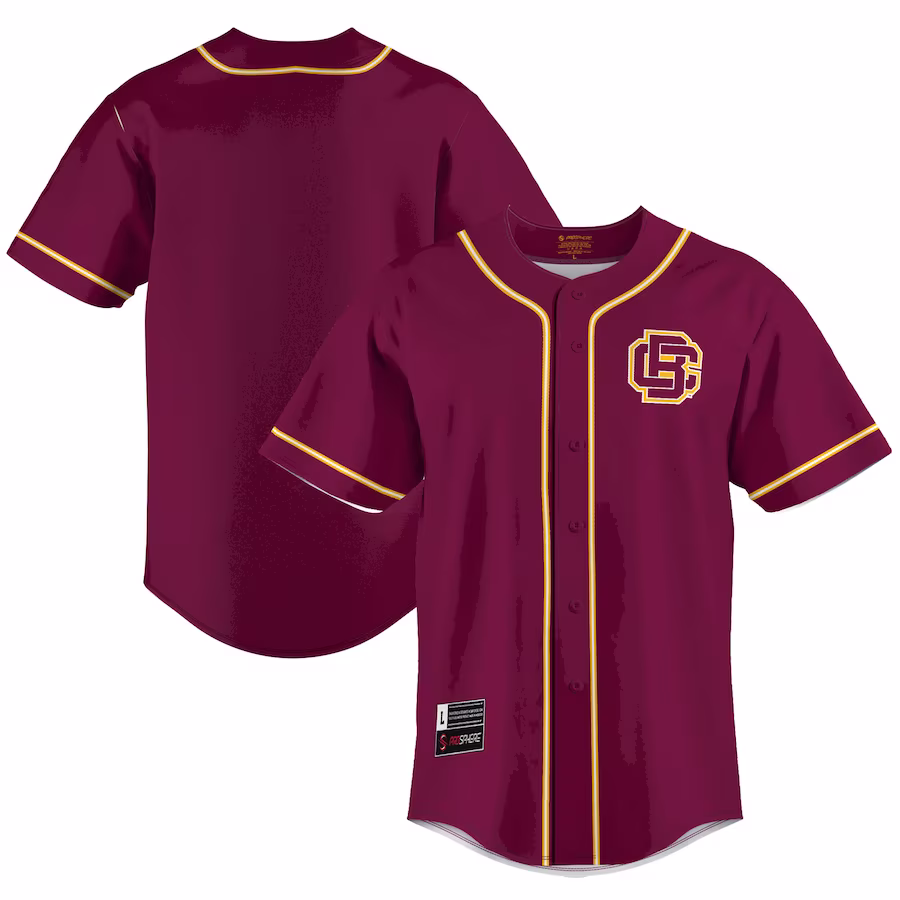 Bethune-Cookman Wildcats GameDay Greats  Lightweight Baseball Jersey - Maroon - Jersey