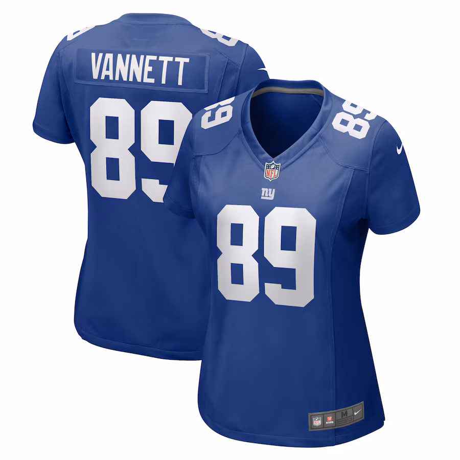 Women's New York Giants Nick Vannett Nike Royal Home Game Player Jersey - Jersey