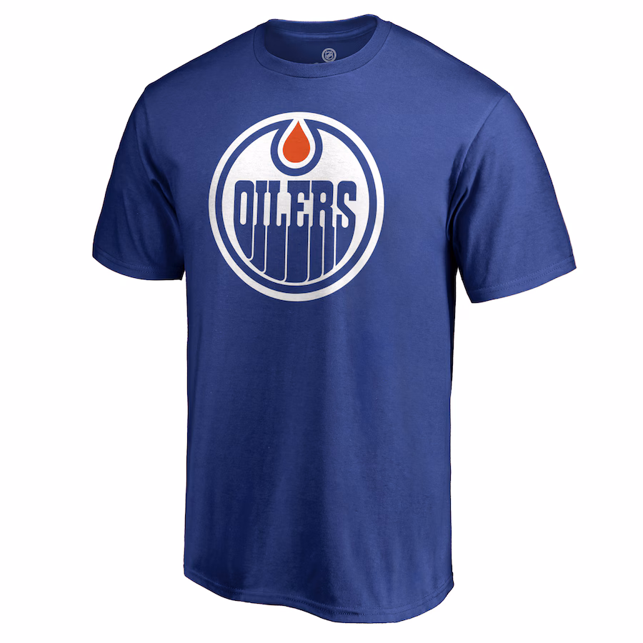 Men's Edmonton Oilers Royal Team Alternate T-Shirt - Jersey