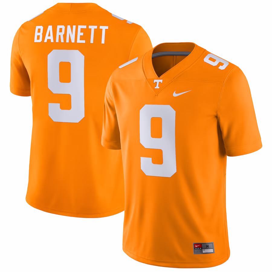 Derek Barnett Tennessee Volunteers Nike Game Jersey - Orange - Jersey