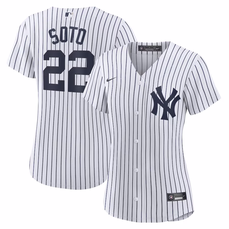 Women's New York Yankees Juan Soto Nike White Home Replica Player Jersey - Jersey
