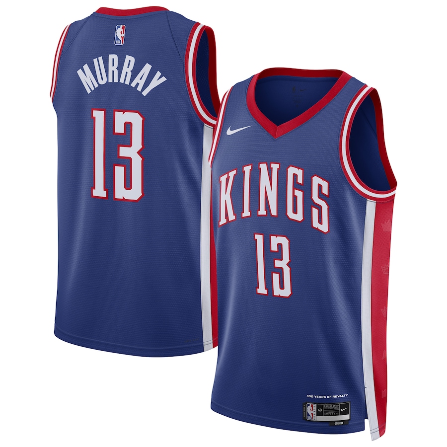 Unisex Sacramento Kings Keegan Murray Nike Blue 2024/25 Swingman Player Jersey - City Edition - Jersey