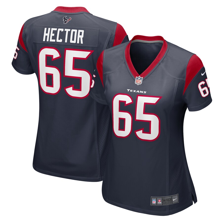 Women's Houston Texans Bruce Hector Nike  Navy  Game Jersey - Jersey