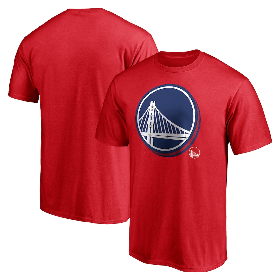 Men's Golden State Warriors Red Red White & Team T-Shirt - Jersey