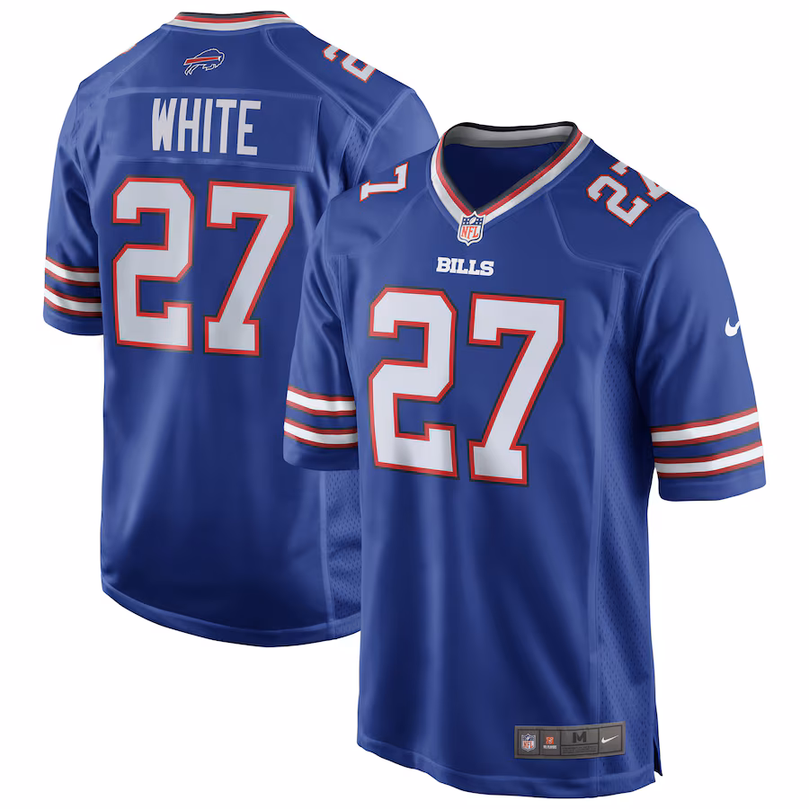 Men's Buffalo Bills Tre'Davious White Nike Royal Team Game Player Jersey - Jersey