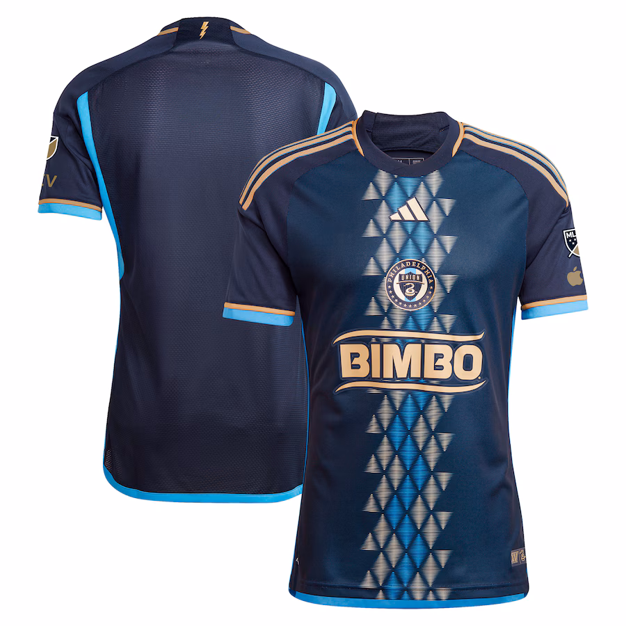 Men's Philadelphia Union  adidas Navy 2024 The XV Kit Authentic Jersey - Jersey