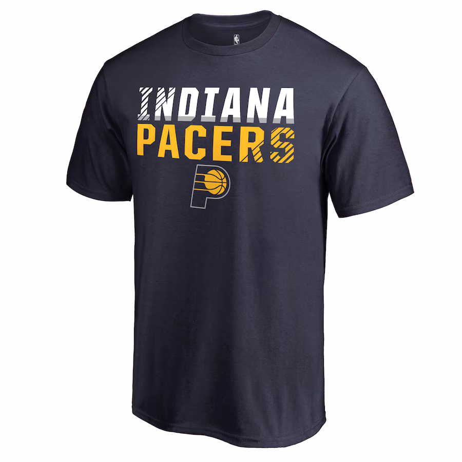 Men's Indiana Pacers Navy Fade Out T-Shirt - Jersey