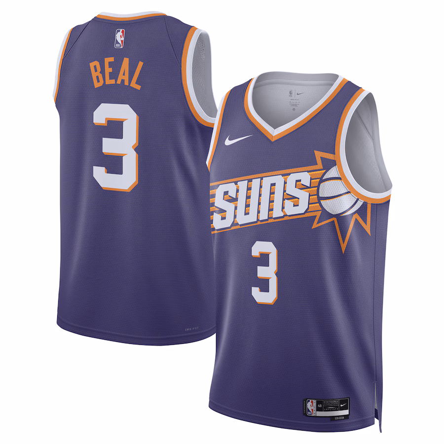 Unisex Phoenix Suns Bradley Beal Nike Purple Swingman Jersey - Icon Edition - Jersey