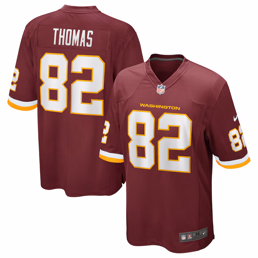 Men's Washington Football Team Logan Thomas Nike Burgundy Jersey - Jersey