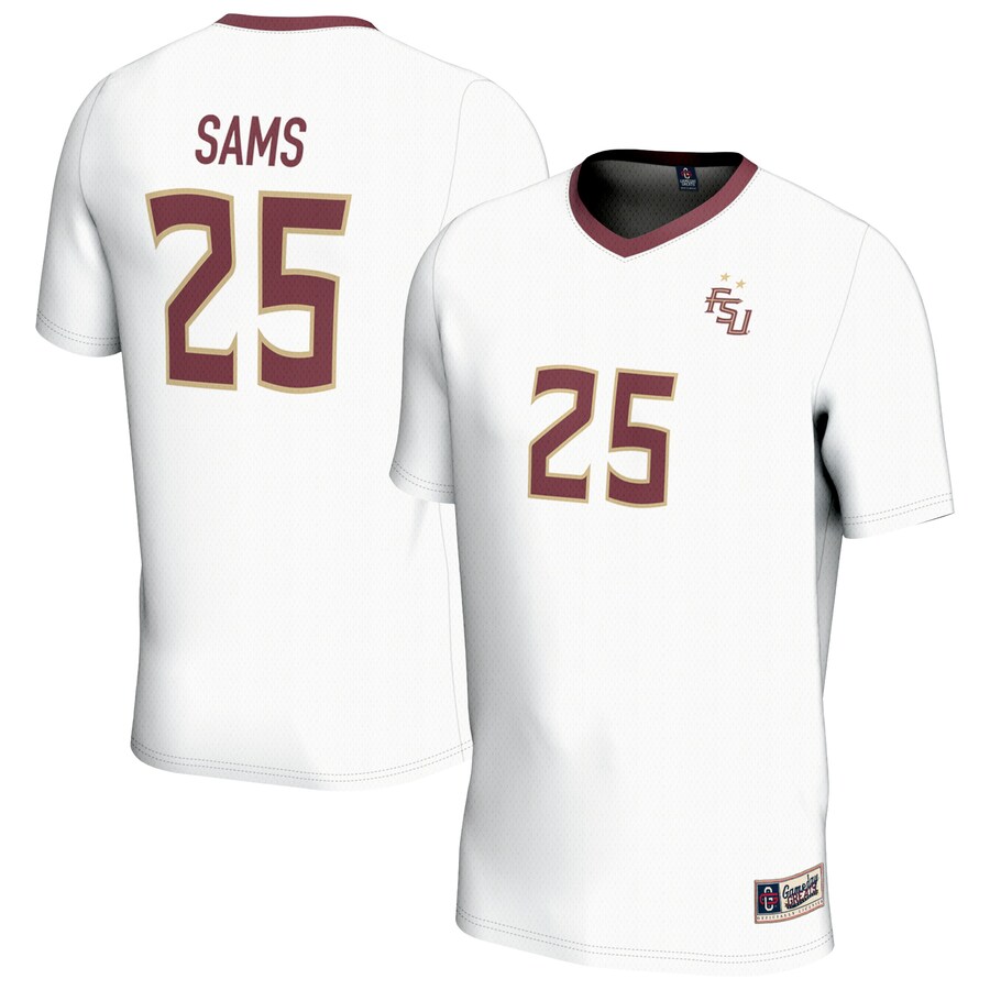 Youth GameDay Greats Emily Sams White Florida State Seminoles Soccer Fashion Jersey - Jersey