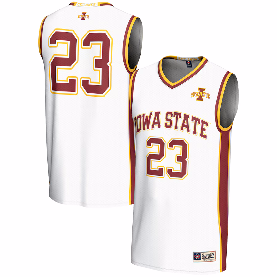 Youth GameDay Greats #23 White Iowa State Cyclones Lightweight Basketball Jersey - Jersey
